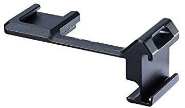 Vlog DSLR Micrófono de Doble Zapata Fría/Soporte Montaje Luz para Camera A6100/A6300/A6600/A6500/A6400 Cámara Serie A6300, Adaptador Expansión del Lado Izquierdo Grabación de Video Filmación Portátil