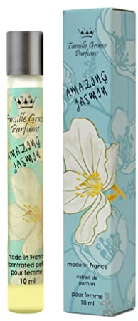 AMAZING extrait de parfum pour femme 10ml / roll on parfum/huile de parfum/Fabriqué en France/Produit de Grasse (JASMIN [Floral])