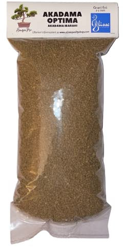 Ulisse® BonsaiPro Akadama Optima, Akadama per Bonsai Ibaraki, Terriccio per Bonsai di Origine Giapponese, Terriccio per Bonsai e Fondale per Acquario Olandese, Granulometria Extra Fine