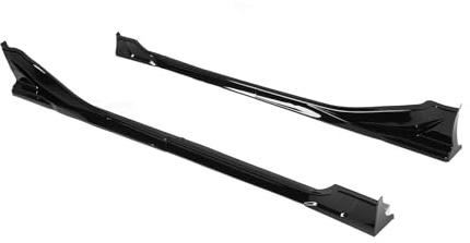 Spoiler Laterale in ABS Aerodinamico per Minigonne Laterali Kit Minigonne Laterali per ZD8 2021-2024 e GT86 ZN8 2021-2024 con Finitura Nera Lucida