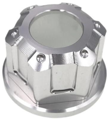 BaotyJie Coperchio del buco della chiave di accensione, accessori per motociclisti, tappo del tasto del pannello dell'interruttore per PG-1, Argento