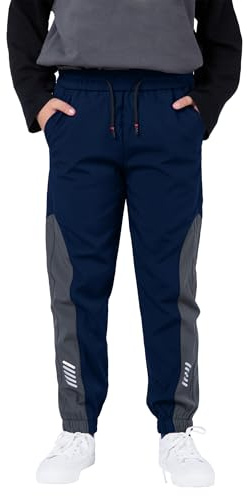 SERENYOU wasserdichte Hose Kinder Jungen Wanderhose Trekkinghose Dünn leichte Jungs Jogginghosen