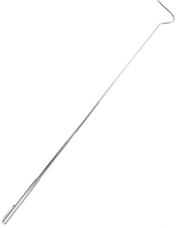 PENIKOKO Stainless Steel Extendable Snake Hook Portable Snake Catcher Tool for Safe Handling Outdoor Survival Expeditions User-friendly Design Suitable for Beginners and Experienced