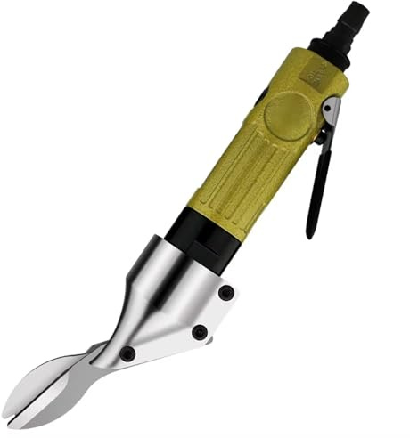 LeTkingok Cizalla Neumática Industrial de Alta Resistencia, Cortadora Recta para Chapa de Hierro, Aluminio, Acero Inoxidable, Malla de Alambre y Cribado