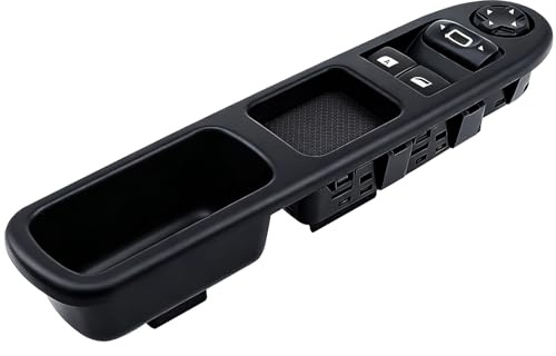 6554 QC Bouton Lève-Vitre Électrique 207, Interrupteur de Commande Avant Gauche Compatible Peu-geo 207 CC/SW/Stufenheck/Van(2006-2014), C3 Pi-casso (2009-2014), Commutateur de Commande 13 Broches