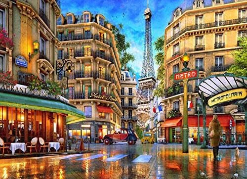 Vermont Christmas Company Paris Reflections Jigsaw Puzzle 1000 Piece Age 12+