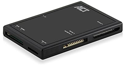 ACT Lector de Tarjetas SD Externo 5 en 1, para Tarjetas de Memoria Micro SD/SD/MMC/SDHC/CF/XD/MS/MS Duo, Lector de Tarjetas USB 3.0 - AC6370