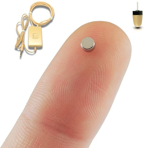 PingaOculto Oreillette Espion Ecouteur Mini Invisible pour Examen Nano Caché pour Telephone avec Microphone - Casque sans Fil Discrete Ecoute à Distance (Oreillette Espion Nano V3 + Vip Pro SuperMini)