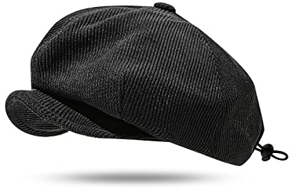 Clape Men’s Baker Boy Hat 4 Panel Newsboy Caps Vintage Gatsby Hat Shelby Cotton Ivy Irish Cap