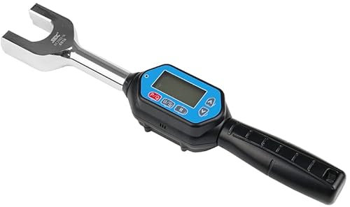ZAC Digitaler Drehmomentschlüssel ER16A Elektronischer Mutter-Drehmomentschlüssel mit Genauigkeit auf ± 2%, akustischer und visueller Alarm & LED-Anzeige zum Anziehen und Entfernen von Muttern der