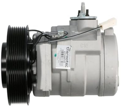 THERMOTEC KTT090135 Compresseur de clim 10S15C PAG 46 R134a Compatible avec MERCEDES-BENZ ACTROS MP4 / MP5 ATEGO ATEGO 3 AROCS ANTOS