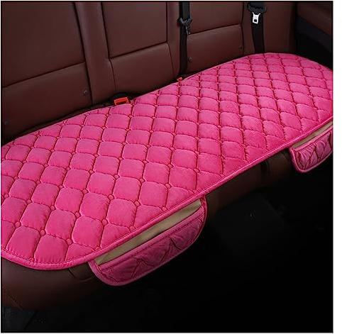 Fundas Asientos Coche Cojín de la cubierta del asiento del automóvil Almohadilla transpirable del asiento universal antideslizante para todos los vehículos Asiento delantero y trasero del automóvil。(R
