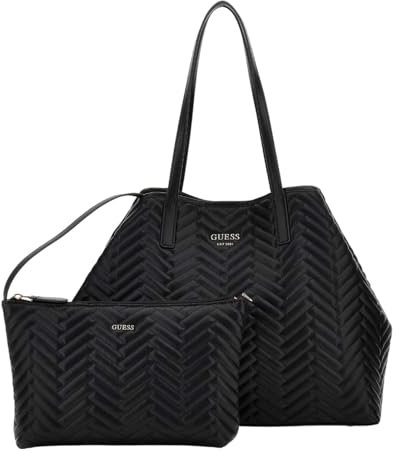 GUESS Vikky II Large 2 In 1 Tote Bag L Black