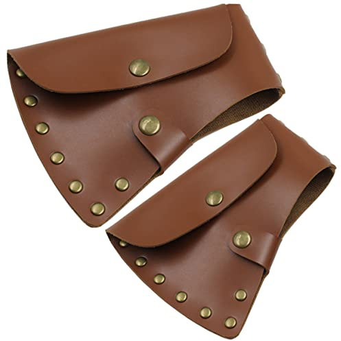 2pcs Protective Cover Leather Outdoor Universal Fit