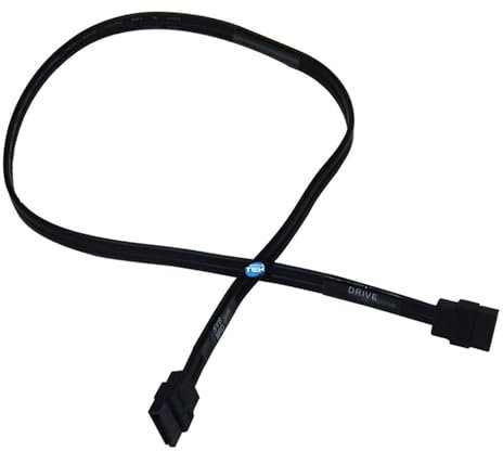 SIMPLETEK - Cable SATA recto 611894-002 19.5 | Compatible con Z240, 8200, 6200 SFF y Z620 | Para SSD y HDD, 50 cm, Negro (Reacondicionado)