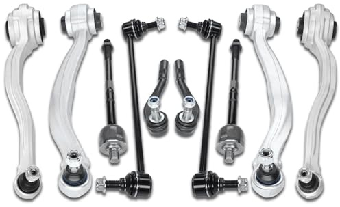 SUSMONSTER Querlenker Satz Vorne 12 Teilig Vorderachse Kompatibel mit Mercedes-Benz C-Klasse W204 S204 C204 E-Klasse A207 C207 SLK R172