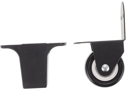 YOSADIER Ruote Piccole e Piedini Antivibrazione per Casse Audio Esterno Accessori Professionali per Speaker con Supporto Resistente e Facile da Installare per Spostamento e Performance