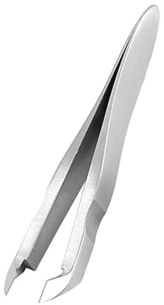 Acciaio Inox Tronchesino Argento per Cuticole Professionale | Rimozione Delicata della Pelle Morta, Impugnatura Antiscivolo, Taglio Preciso, Uso Manicure Domestico
