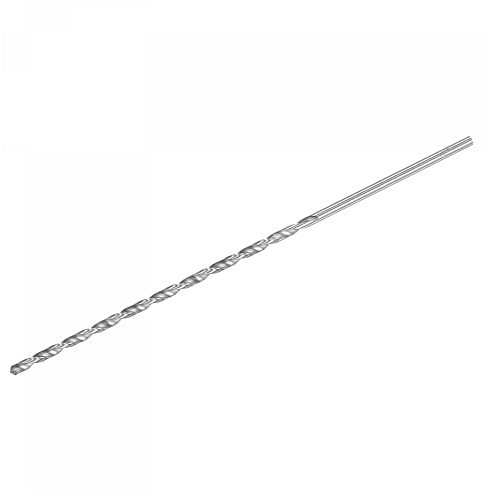 sourcing map 6542 High Speed Steel Straight Shank Twist Extra Long Drill Bit, Uncoated 5mm Drill Diameter 300mm Length