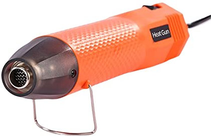 ZCBYBT Mini Pistola de Calor 350W Fast Heat Herramienta de Pistola de Aire Caliente de Mano para gofrado Artesanal, Envoltura retráctil y Reparaciones de teléfonos celulares,22 * 4.5CM