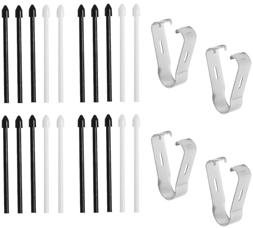 Delsen 20 S-Pen Ersatzspitzen für Samsung Galaxy Tab S8, Ersatz Touch Stylus Tips mit 4 Pinzette Zum Entfernen, S Pen-Spitzen Ersatzstiftspitzen Kompatibel mit Samsung Galaxy Tab S6/S7/S8
