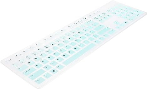 CAXUSD Silikon-tastaturschutzfolie Kompatibel mit Kb216 Tastatur und All-in-one Desktop-pcs