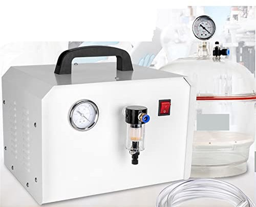 VCHICS Ricerca scientifica del Laboratorio della Pompa for Vuoto con Filtro antischiuma for Asciugatura sottovuoto Pompa for Macchina for Vuoto silenziosa Senza Olio(1)