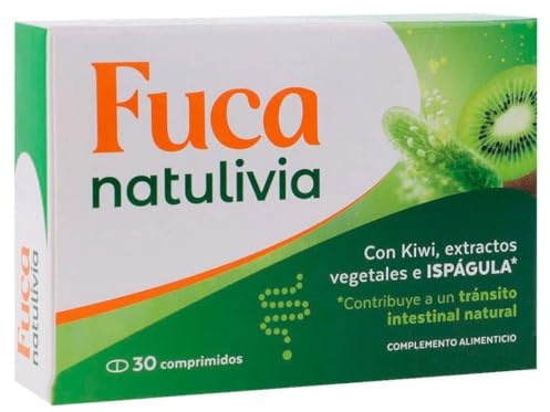 Fuca Natulivia 30 comprimidos - Con Kiwi - Ayuda al tránsito intestinal