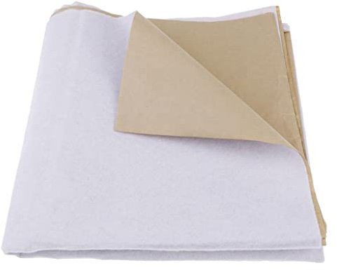 Nishiyuenyi 200g Selbstklebende Aufkleber Baumwolle Fütterung für DIY Handwerk, EIN halbes Meter