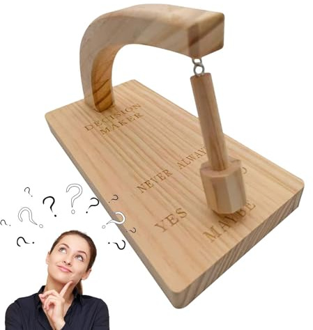 Entscheidungsträger, Holzpendel Für Entscheidungen, Entscheidungsträger Pendel, Kreativer Magnetischer Entscheidungsträger, Kreativer -Entscheidungsmacher