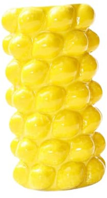 KESOTO Jarrón de Frutas, florero de, Maceta, florero de Mesa, arreglo Floral para escaparate, Entrada, Fiesta, jardín, balcón, Limon Amarillo