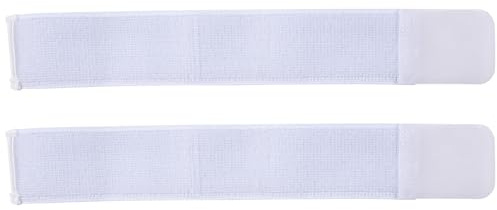 Asyduey 1 Paar FußBall SchienbeinschüTzer Feste Bandage Tape Schienbeinschoner Verhindern Drop Off Einstellbare Elastische Sportbandage,