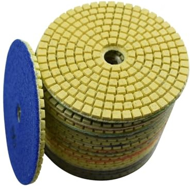 4 discos abrasivos de pulido de 80 mm y 100 mm de 3 pulgadas y 4 pulgadas para lijar, mármol, granito, hormigón, molienda, encimera, piedra