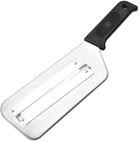 Trituradora de repollo de acero inoxidable | Cuchillo para cortar verduras | Herramienta de preparación de ensalada y ensalada | Cortador y pelador 2 en 1 | Herramienta multifuncional de preparación