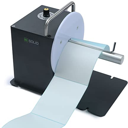U.S. Solid Automatischer Etikettenaufwickler 80mm 1/1.5 Kern USB/AC | max. Etikettenbreite 80 mm, 1/1,5 Kernhalterung, USB/Netzteil AC 100V–240V, für Büro/Lager