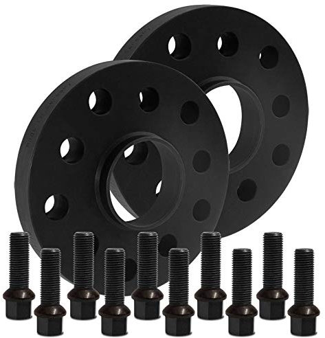 BlackLine Spurverbreiterung 20mm (10mm) mit Schrauben schwarz 5x112 57,1mm - 12118W-94_M1415KU38Q