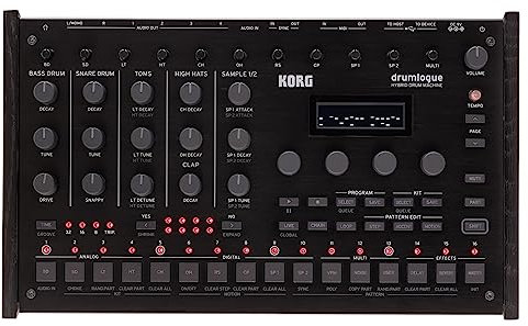 Korg Drumlogue - Hybrider Analoger/Digitaler Drumcomputer und Sequenzer