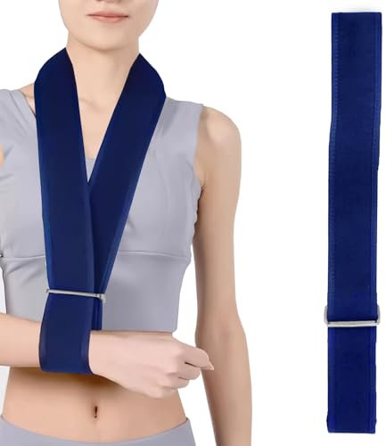 MADGININE Arm Sling,Arm Sling for Shoulder Injury,Sling for Arm Support, Shoulder Sling for Wrist Fracture,Shoulder Injury,Elbow,Wrist, Arm Support for Men Women One Size Fits All