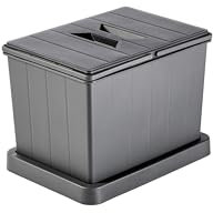 Aspira Poubelle modulaire pour tiroir, collecteur de déchets « Müllomatic MODUL 1 » | Récipient en plastique avec base montable | Volume : 1 x 16 l | Système de tri sélectif | Hauteur 298 mm (Module