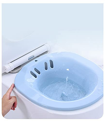 KHYTEBV Sitzbad, Hockbad ohne elektrisches Haushaltsbidet, Schwangerschafts-/Schwangerschaftsbecken, Entbindungsbecken, Hämorrhoiden-Stillbecken für ältere Menschen.