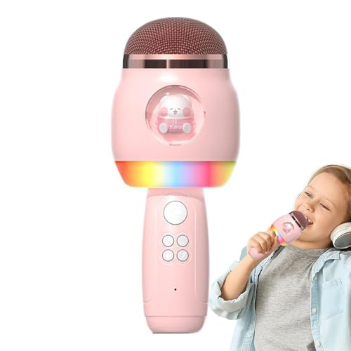 Wireless Singing Microphone Vocal Speaker Noise Reduction Toys Early | Cartoon Christmas Birthday Home Party, Party Supplies, Girls Boys Children Adults, Christmas Birthday, Toy Mike Spe
