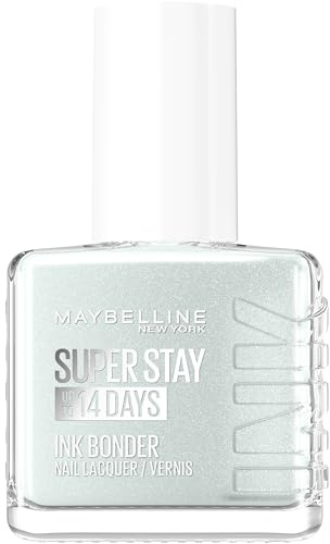 Maybelline New York Super Stay Ink Bonder Nagellack 958 New Wave – langanhaltender Nagellack für starke Nägel und intensive Farbe, 12.3 ml