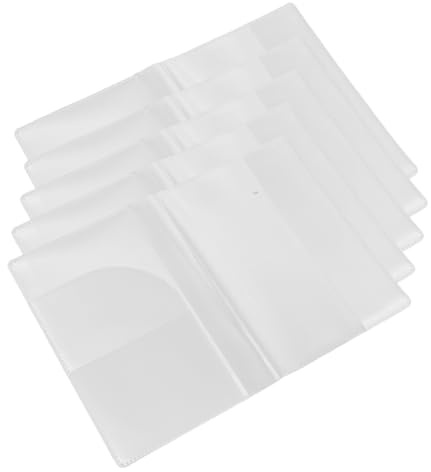 Toyvian 5stücke Teiliges Wasserdichten -Cover Mit Kartenfächern Matte Verschleißfest Für Und Dokumentenorganisation Schutzhülle Für Und Kreditkarten
