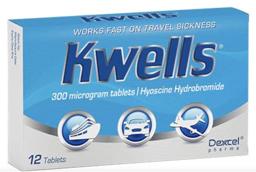 Fast Acting Travel Sickness Tablets - 12x Tablets