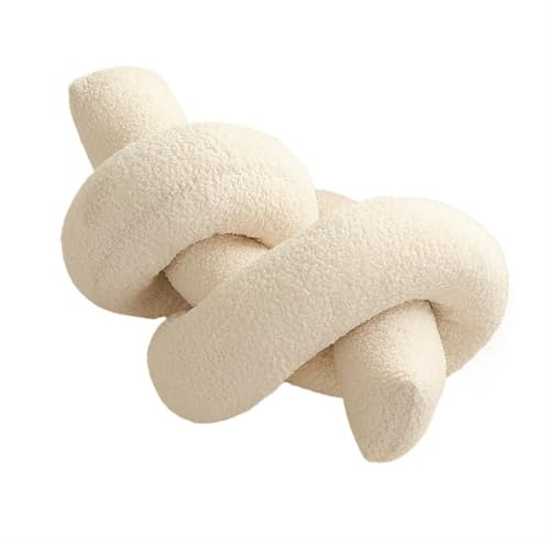 QWWQYDY Cojin Nudos Cojín for Silla de Oficina, Asiento con Nudo en el Suelo, decoración Bonita for habitación, Felpa for Dormitorio, sofá y(50x28cm)