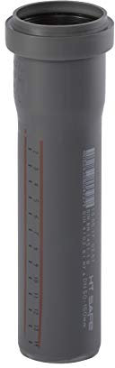 Ostendorf HTsafe HT-Rohr mit Muffe DN 50 mm 150 mm