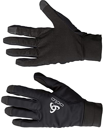 Odlo Sporthandschuhe Herren Damen Zeroweight Warm I Fahrradhandschuhe I Laufhandschuhe