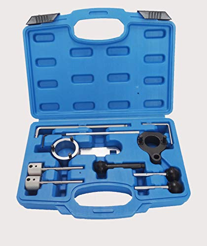LLCTOOLS Motor Einstellwerkzeug Arretierwerkzeug Nockenwellen Zahnriemen Wechsel Werkzeugset Kompatibel mit Golf VII Polo A3 A4 A5 A6 1.4 1.6 2.0 ab 2012