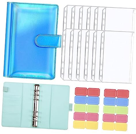 Ciieeo 1satz Budget Binder Planner Wasserdichter Cash Binder Für Geldverwaltung Handlich Und Tragbar Für Zuhause Büro Reisen Für Budgetierung Rechnungen Und Karten