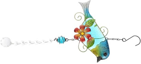 FUNOMOCYA Sonnenfänger Kristall Gartenglasschmuck Glas Handwerk Garten Dekor Schmuck Ornament